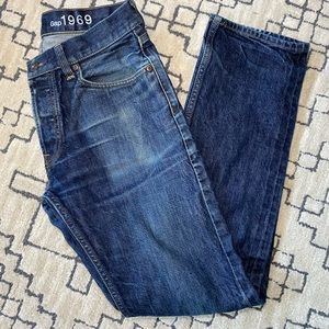 Gap 1969 Slim Men’s Dark Blue Jeans W29 L30